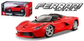 Ferrari  - Laferrari Alpeta 2017 red/black - 1:24 - Bburago - 26022R - bura26022R | The Diecast Company