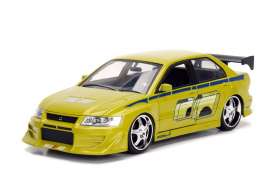 Mitsubishi  - Evo VII F&F green - 1:24 - Jada Toys - 99788 - jada253203052 | The Diecast Company