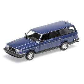 Volvo  - 240 GL Break 1986 blue metallic - 1:87 - Minichamps - 870171411 - mc870171411 | The Diecast Company