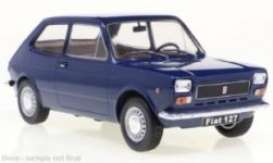 Fiat  - 127 1971 blue - 1:24 - Whitebox - 124148 - WB124148 | The Diecast Company