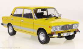 Lada  - 1600 LS 1976 yellow - 1:24 - Whitebox - 124202 - WB124202 | The Diecast Company