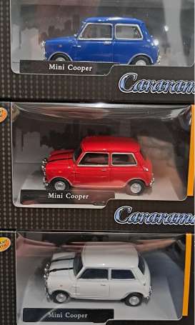 Mini  - Cooper lime/red/white/blue - 1:43 - Cararama - 4-41350 - cara41350 | The Diecast Company