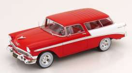 Chevrolet  - Bel Air 1956 red/white - 1:18 - KK - Scale - 181291 - kkdc181291 | The Diecast Company
