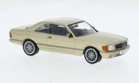 Mercedes Benz  - 560 SEC 1981 beige - 1:43 - IXO Models - CLC537 - ixCLC537 | The Diecast Company